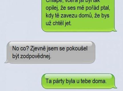 Už si tak zvykol že je niekde inde že nevedel že je pritom u seba doma.:D