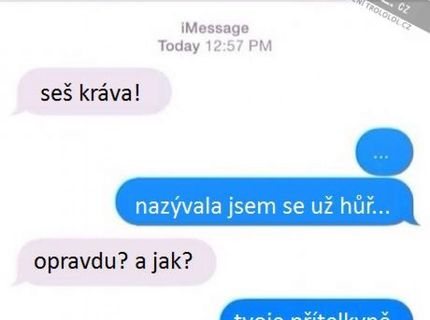 Ani personifikácia ho neochránila pred istou stratou sebaúcty..:D