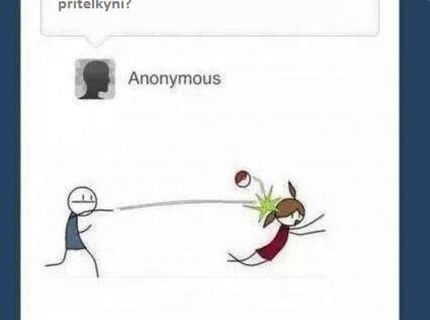 Iná cesta pre nášho anonyma nie je, leda že by použil chloroform.:D