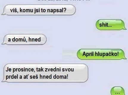 Niekto si takto robí srandu celoročne ...nielen keď má šancu..:D