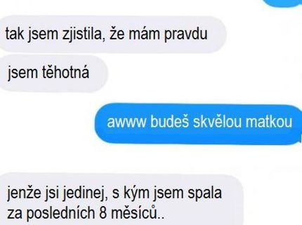 Hneď jej naparil úlohu matky a ešte dokonca aj sólo..to je ale chlap.:D