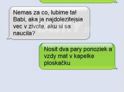 Dokáže sa popasovať s kadečím lebo má svoj tajný recept na úspech..:P