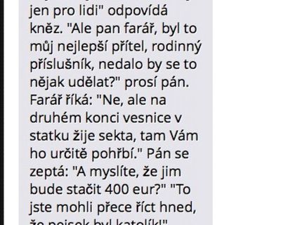 Hneď mu bolo jasné koľká bije, hlavne že má poriadne zaplatené.:P