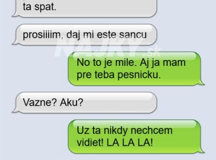 Takú ex by som bral všetkými desiatimi...ale do pekla..:)