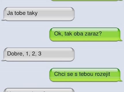 Očividne bol každý v ich vzťahu na inom mieste..:P