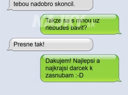 Niekto to má rád pekne natvrdo a na rovinu..presne tak ako v tejto textovke.:D