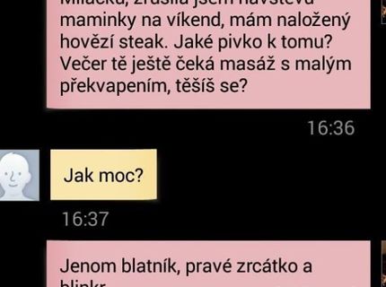 Auto neauto aj tak musel k tej tete na koniec ísť...ale bola naňho milá..:D