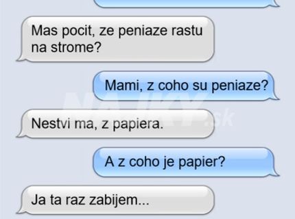 Úžasná teória o vzniku peňazí..ako ho to len mohlo napadnúť?.:D