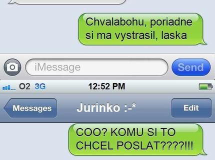 Prepáč láska, ale už to nepôjde takto ďalej musíme to ukončiť..:D