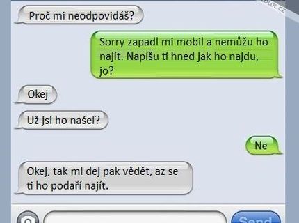 Ešte dobre že ho informoval, inak by z toho nebolo nič