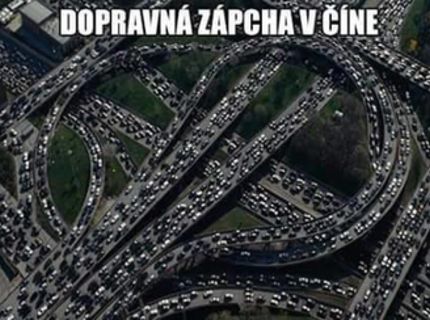 Zápcha v Číne