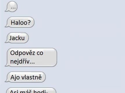 Kde prišiel na to že takto vysvetlí situáciu v ktorej je?.:D