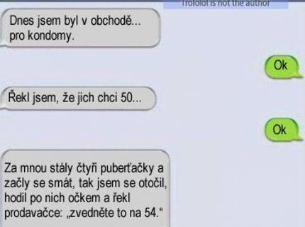 Sebavedomie niekedy nie je na zahodenie ...možno sa mu to vyplatí.:P