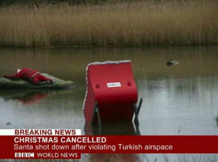 Toto sa môže stať fakt iba na vianoce .... :D