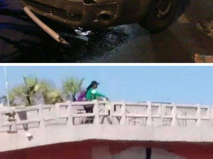 Pokračovanie story bizardnej  nehody :D