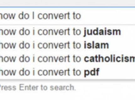 Najpopulrnejsie nabozenstva sveta.. podla google :D