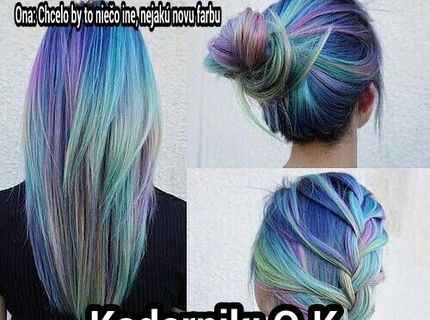 Farebny uces? Ziaden problem :D