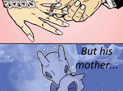 Lásky syna k matke... úžasné :D