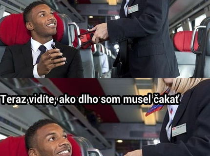 Cestovanie vo vlakoch dnes :D