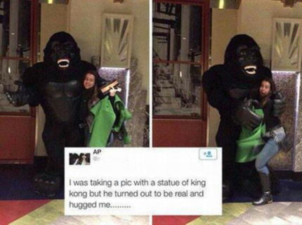 Fail! Dievča skoro dostala infarkt!