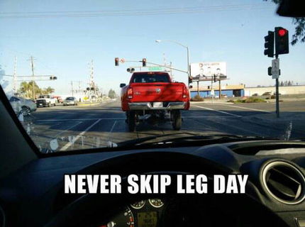 Nikdy nevynechaj nohy! :)