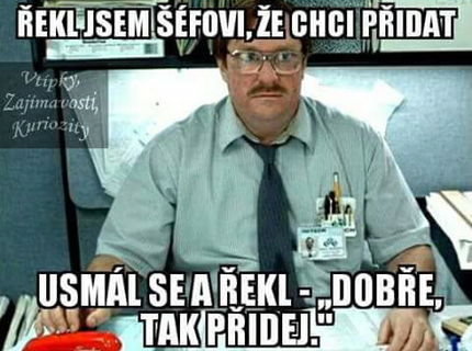 Chcete pridat v robote? Ak ano tak to nerobte takto! :D