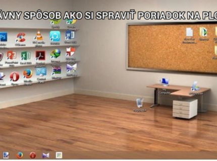 Takto na poriadok na ploche :D