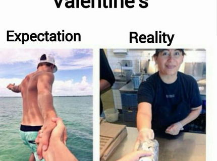 Valentín... predstava a realita! :)