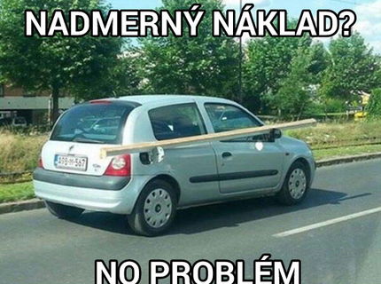 Super napad! Aj vy mate problem nieco nahodit do auta?:D