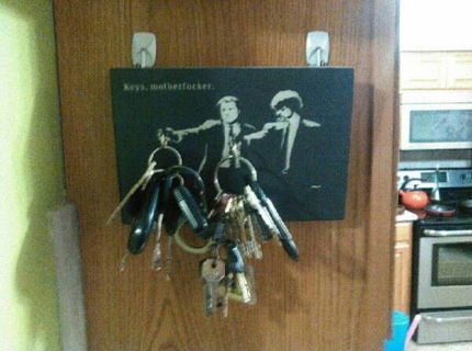 Originálny držiak na klúče, ktorý by mal mať každý fanúšik tohto filmu!