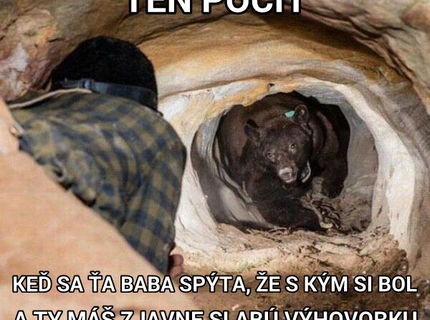 Ten pocit, ked sa hadate s babou :D