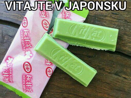 Videli ste už takýto KIT KAT? A prečo sa to nepredava aj u nás?!!!