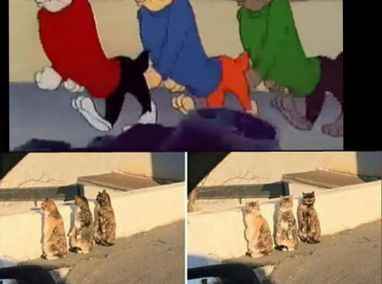 3 hrdinovia majú svojich realnych imitatorov :)