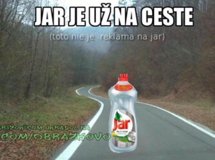 Je uz jar konecne na ceste?:D