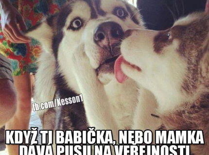 Milujete ked vas stiska babička?:D