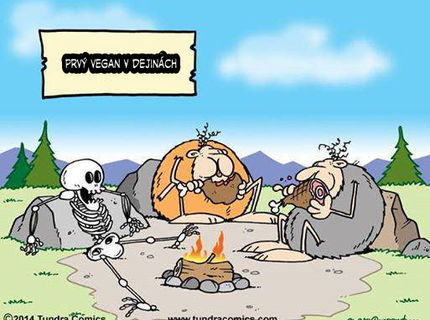 Objavili prvého vegána v dejinách ludstva :D