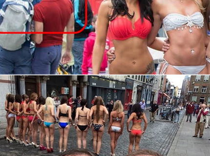 Skvelá selfie s krasnymi pozadiami modeliek :D