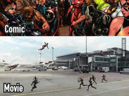 Hrdinovia: Komix vs filmy :D:D