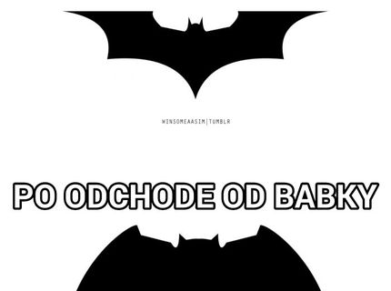 AKo to vyzera pred a po ceste k babke :D