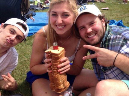 Toto je super trik na festival :D