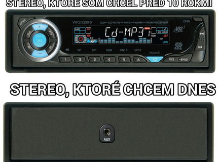 Spomínate si na staré autorádia? Aké máte vy?