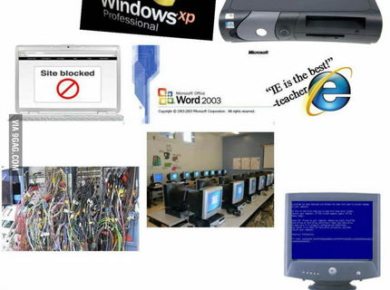 Spomínate si aj vy na hodinu PC v škole?:D