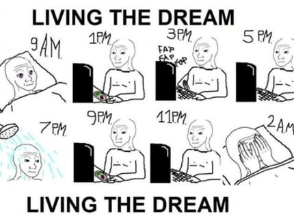 AJ vy trávite takto svoj život? Vyjadrite sa :)