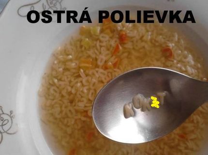 Máte radi pismenkovu polievocku ?:D