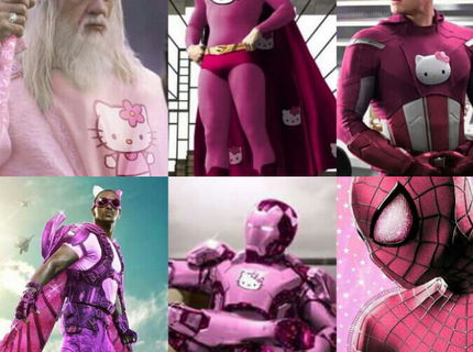 Super hrdinovia v ružovom..toto je asi najhoršia limitovaná edícia :D