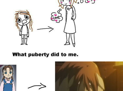 A na vas ako posobi puberta?:D