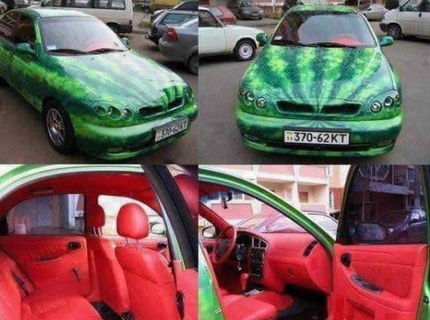 Ako to vyzerá, keď je melón tvoje naj ovocie :D