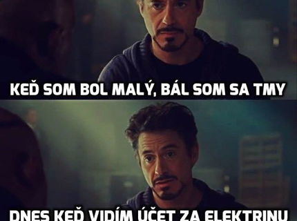 Viete čo sa bál Iron Man keď bol malý?:D