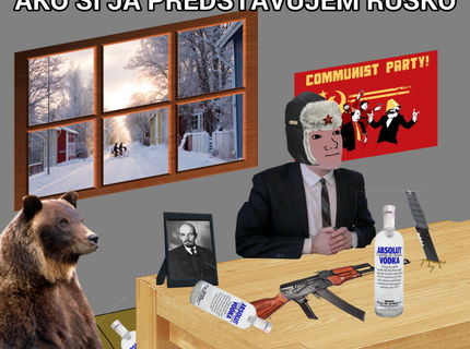 Ako si predstavujem Rusko :D