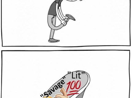 AKo to vyzerá, keď stupíte do hov... :D